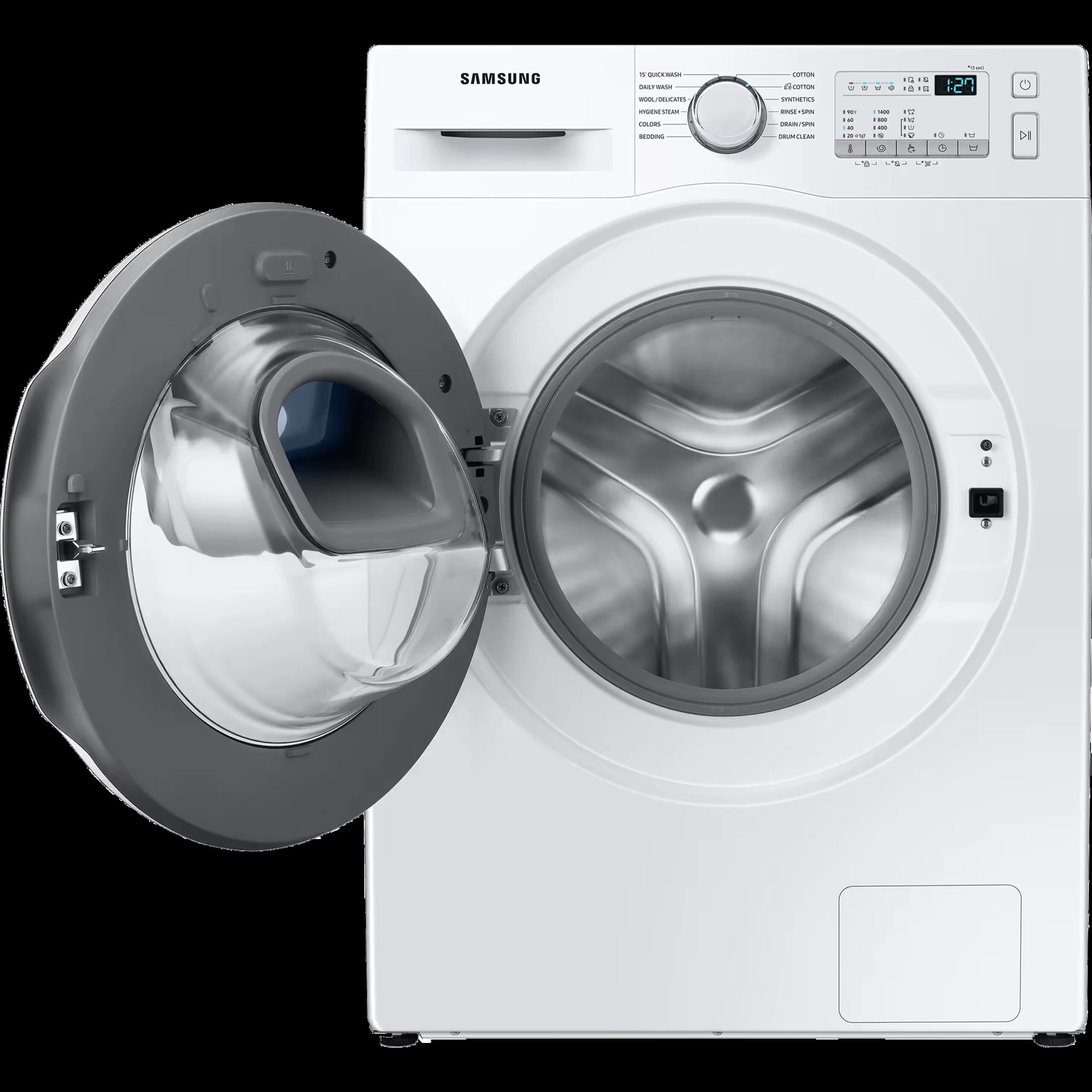 מכונת כביסה Samsung WW9ST4543TW Addwash פתח חזית-9 ק"ג – תמונה 3