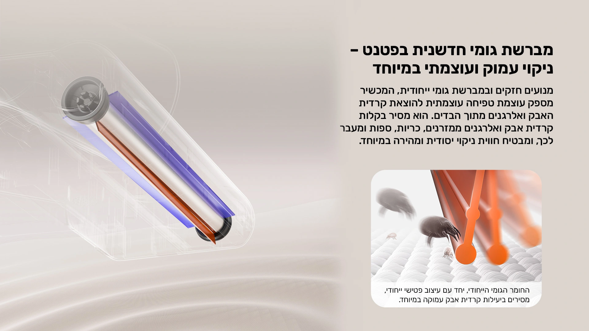 שואב אבק JIMMY BX8 600W לקרדית האבק והאלרגנים יבואן רשמי | משלוח מהיר – תמונה 3