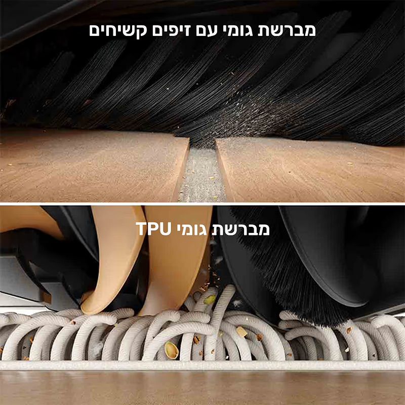 Dreame X50 MASTER שואב אבק רובוטי שוטף דרימי 20,000Pa עם מברשת חותכת שיער ושטיפה חמה - יבואן רשמי – תמונה 14