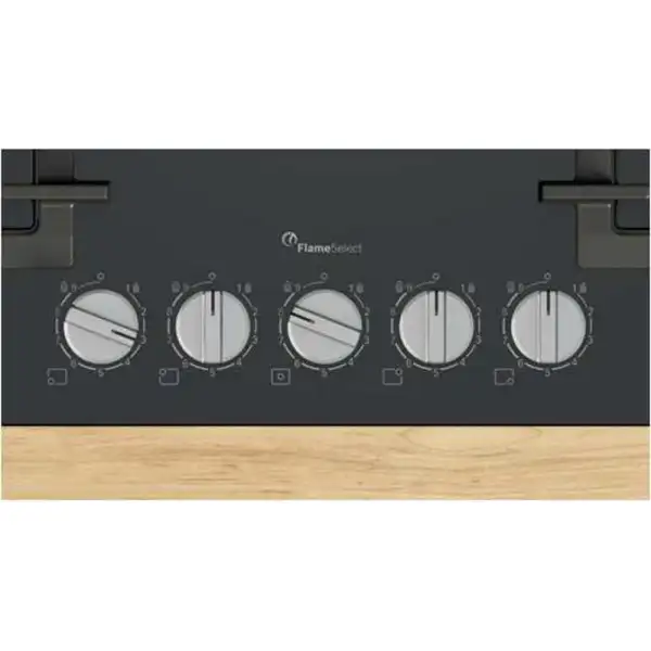Bosch PPQ7A6I40Y: כיריים גז בוש 75 ס״מ, 5 מבערים, עם FlameSelect | יבואן רשמי-משלוח מהיר – תמונה 2