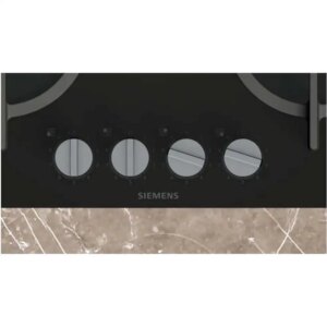 Siemens EP6A6HI10Y IQ500 - כיריים גז 4 להבות זכוכית שחורה יבואן רשמי | משלוח מהיר