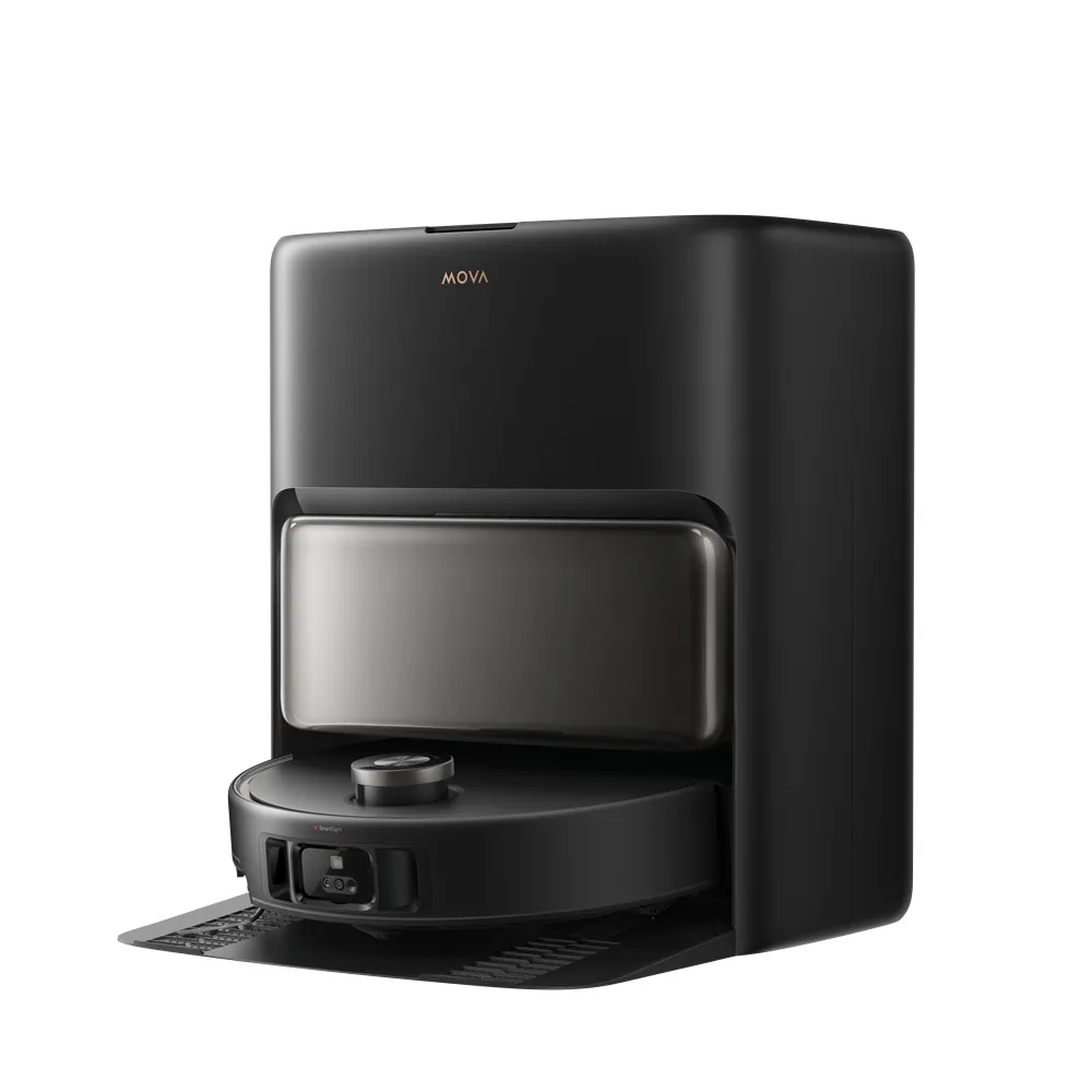 MOVA V50 Ultra Complete שואב אבק רובוטי שוטף מובה עוצמתי 24,000Pa טיפוס 6 ס"מ ותחנת OmniDry - יבואן רשמי | משלוח מהיר – תמונה 5