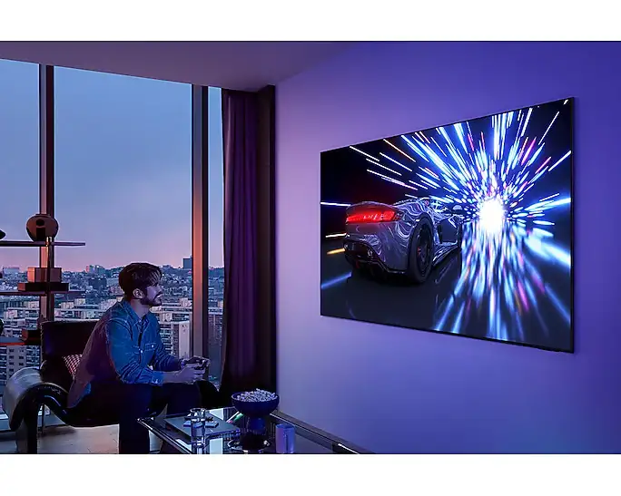 Samsung QE55S95F - טלוויזיה חכמה 55 אינץ' OLED 4K S95F | יבואן רשמי סמסונג ישראל – תמונה 2