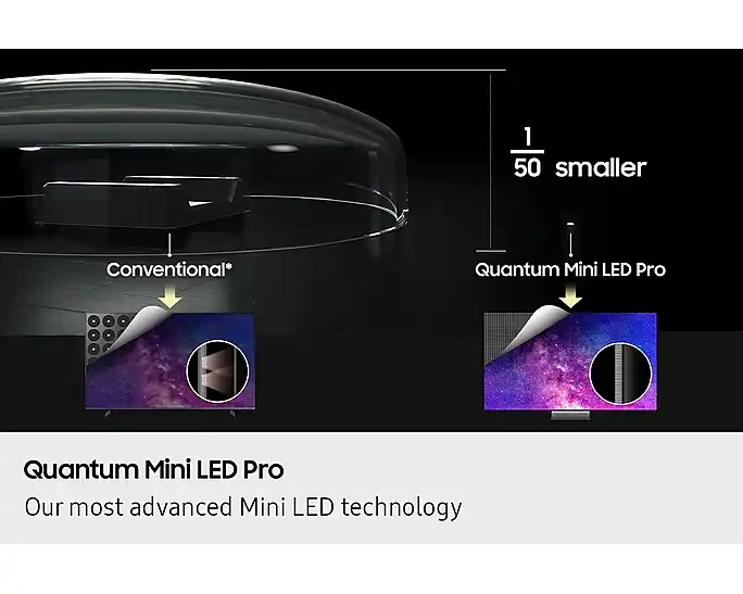 טלוויזיה 50 אינץ׳ Samsung QE50QN90F – Neo QLED 4K עם Quantum Mini LED Pro, מעבד AI וגיימינג 165Hz | יבואן רשמי – תמונה 8