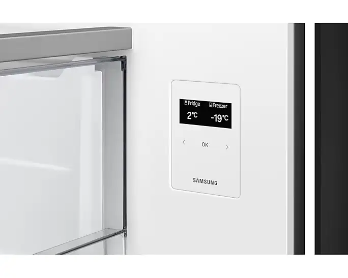 מקרר 4 דלתות Samsung RM70F63REB – Bespoke חכם 648 ליטר | יבואן רשמי – תמונה 2