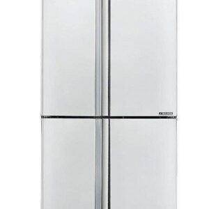 מקרר 4 דלתות SHARP SJ-9260W מקפיא תחתון שארפ אינוורטר NoFrost לבן עם פיקוד שבת - יבואן רשמי | משלוח מהיר