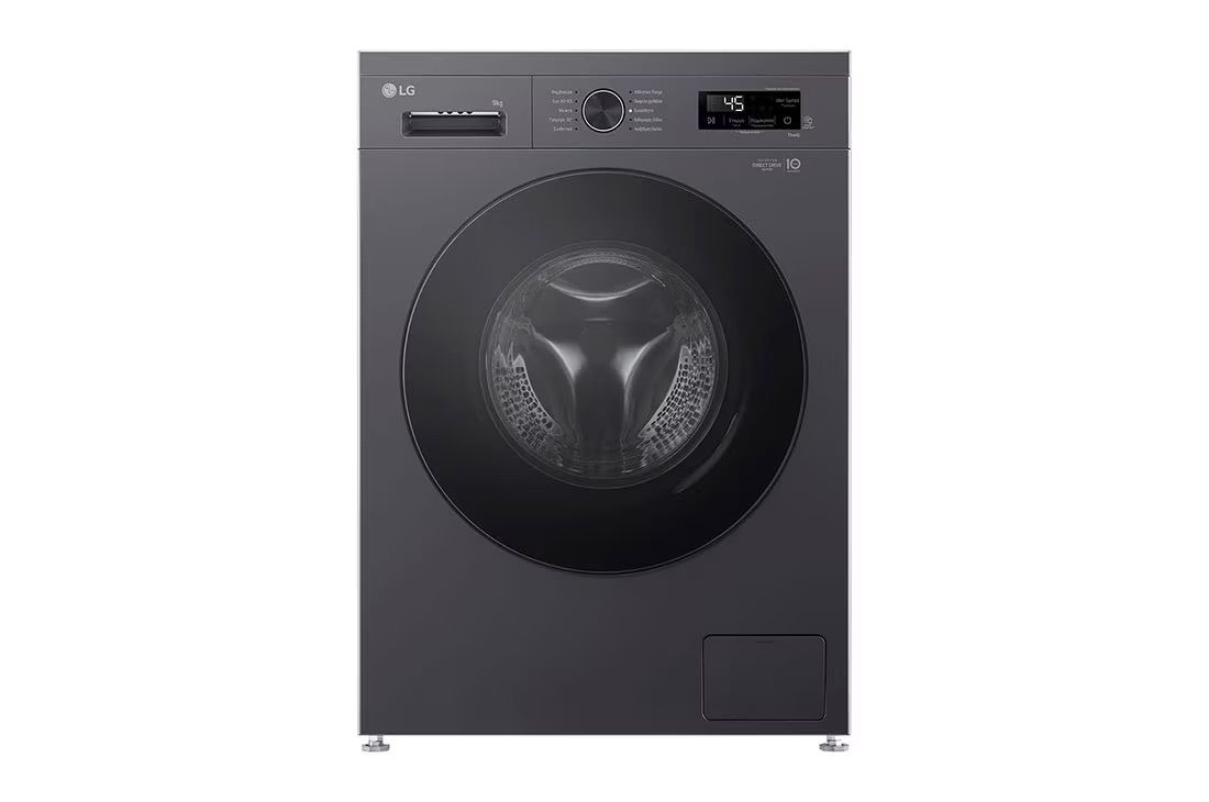 LG F4X1009NMB מכונת כביסה 9 ק״ג – הנעה ישירה, קיטור ו-1400 סל"ד