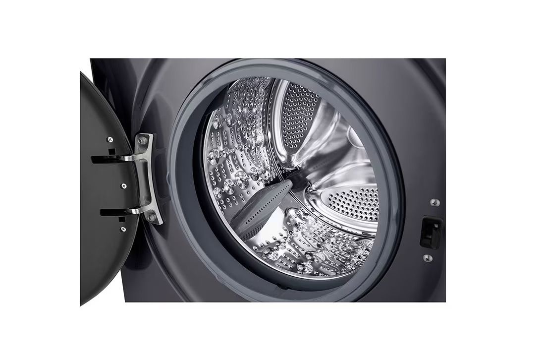LG F4X1009NMB מכונת כביסה 9 ק״ג – הנעה ישירה, קיטור ו-1400 סל"ד – תמונה 3