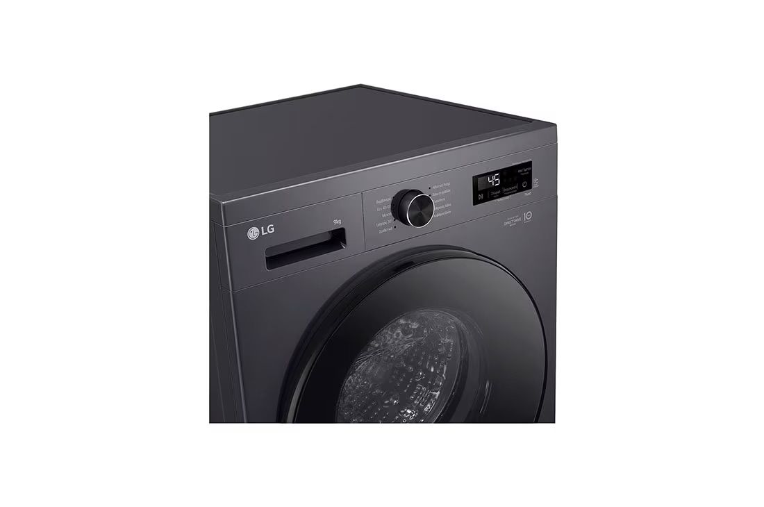 LG F4X1009NMB מכונת כביסה 9 ק״ג – הנעה ישירה, קיטור ו-1400 סל"ד – תמונה 4