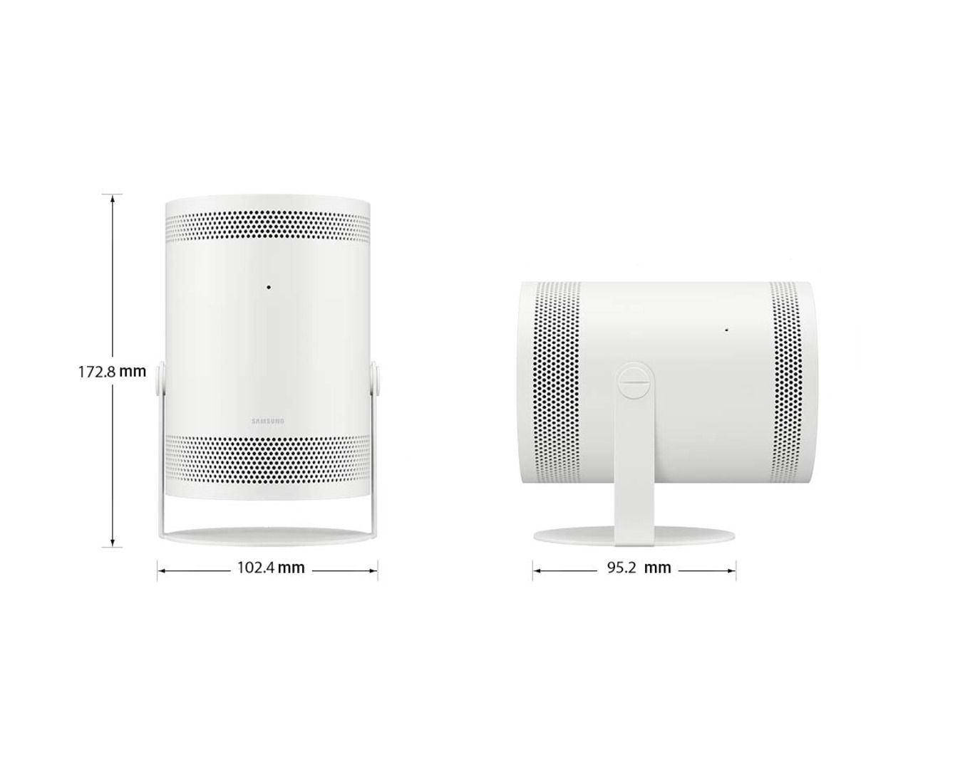 מקרן נייד חכם Samsung SP-LFF3CL – קולנוע ביתי Full HD עד 100 אינץ׳ | יבואן רשמי | משלוח מהיר – תמונה 7