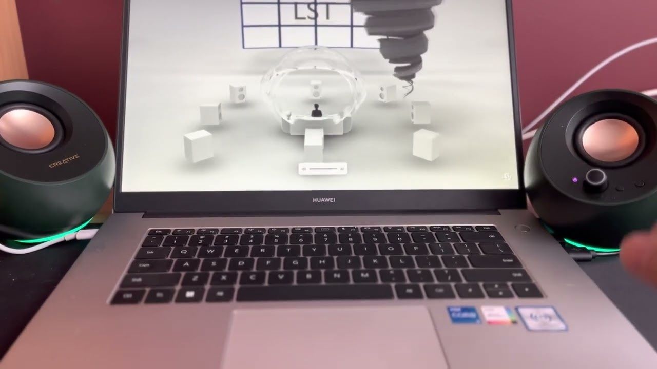 רמקולים למחשב Creative Pebble PRO קריאייטיב עוצמתיים עם תאורת RGB וחיבור USB-C שחור יבואן רשמי – תמונה 4