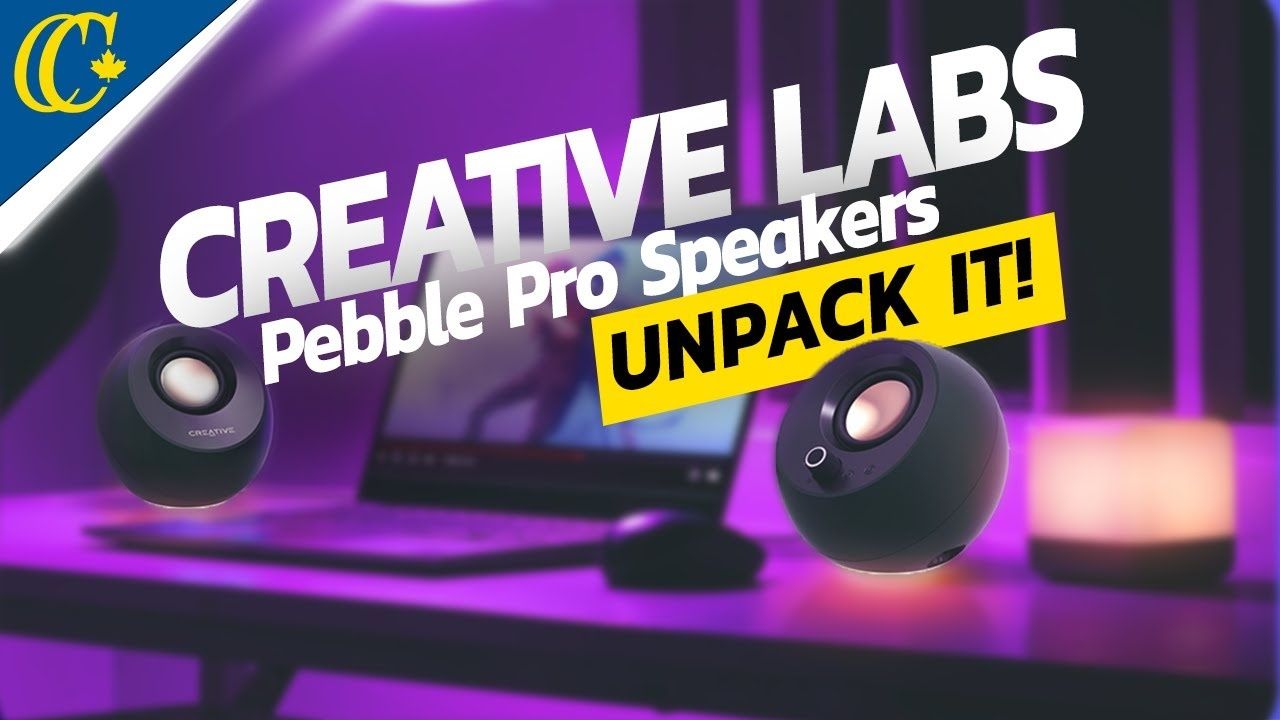 רמקולים למחשב Creative Pebble PRO קריאייטיב עוצמתיים עם תאורת RGB וחיבור USB-C שחור יבואן רשמי – תמונה 5