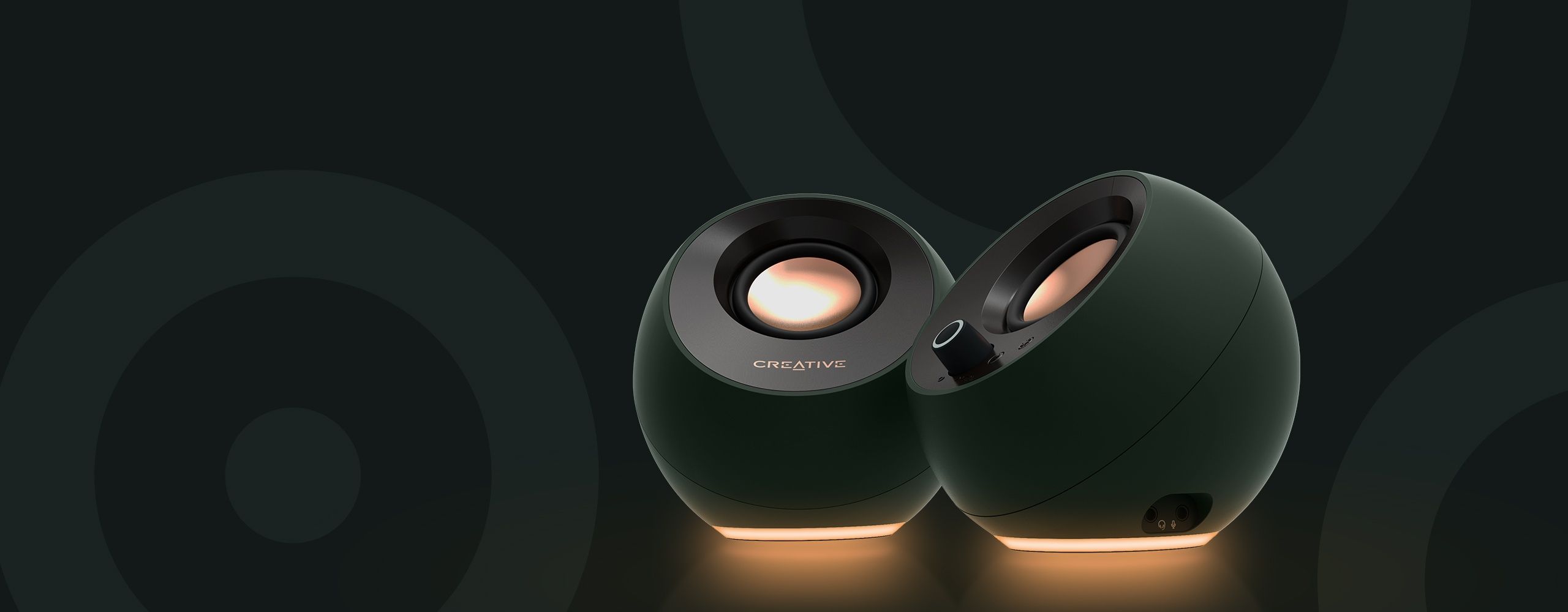 רמקולים למחשב Creative Pebble PRO קריאייטיב עוצמתיים עם תאורת RGB וחיבור USB-C שחור יבואן רשמי – תמונה 12