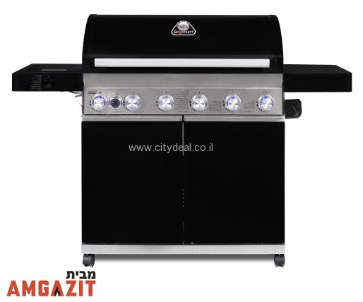 גריל גז משולב פחמים Grill stream דגם GS- Classic 6 + כירת צד – תמונה 6