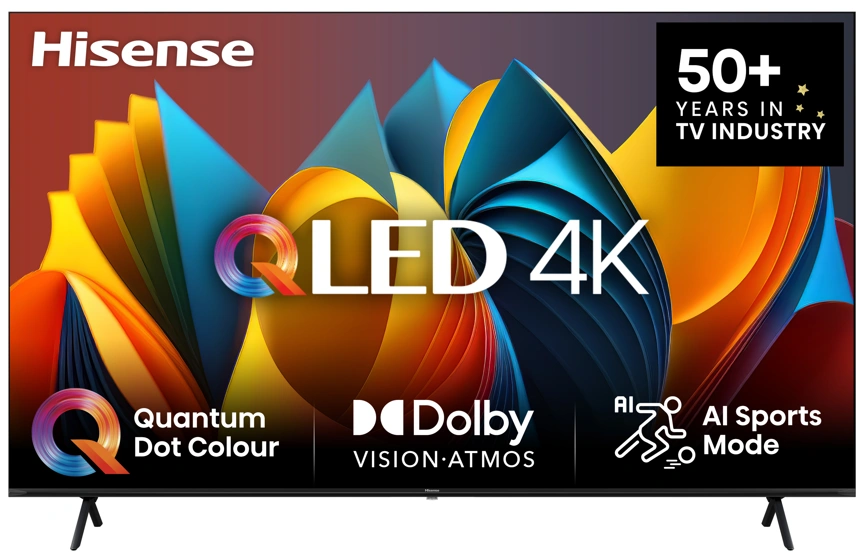 Hisense 43E79NQ טלוויזיה חכמה 43 אינץ' QLED 4K - שלוש שנים אחריות ע"י היבואן הרשמי – תמונה 7