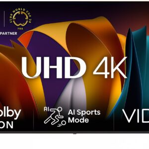 Hisense 55A69N טלוויזיה חכמה 55 אינץ' 4K UHD Smart TV - עם Dolby Vision™ ו-DTS Virtual:X