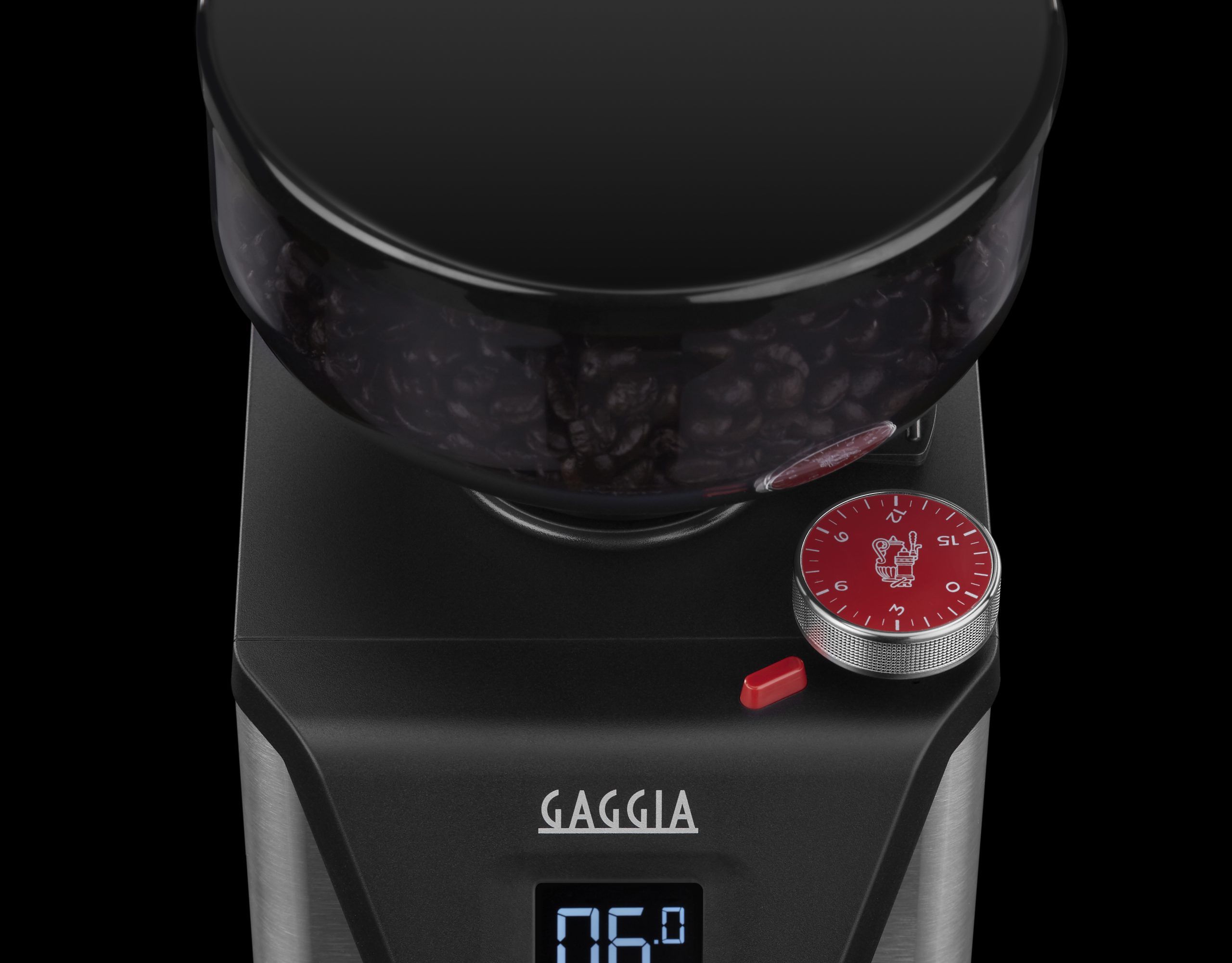 מטחנת קפה מקצועית Gaggia 55MDF- איכות איטלקית לבית ולאספרסו מושלם | יבואן רשמי – תמונה 2