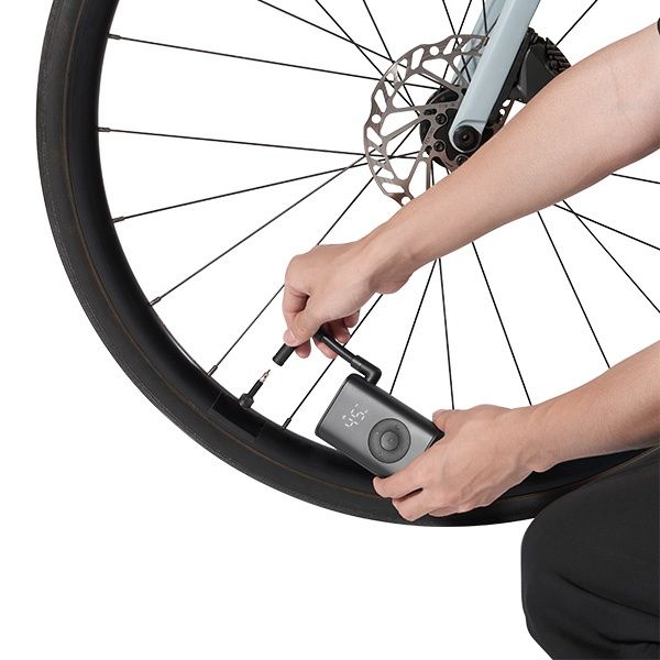 משאבת אויר חשמלית Xiaomi Mijia Portable Air Compressor שיאומי ניידת 150PSI עם צג LED | יבואן רשמי – תמונה 5