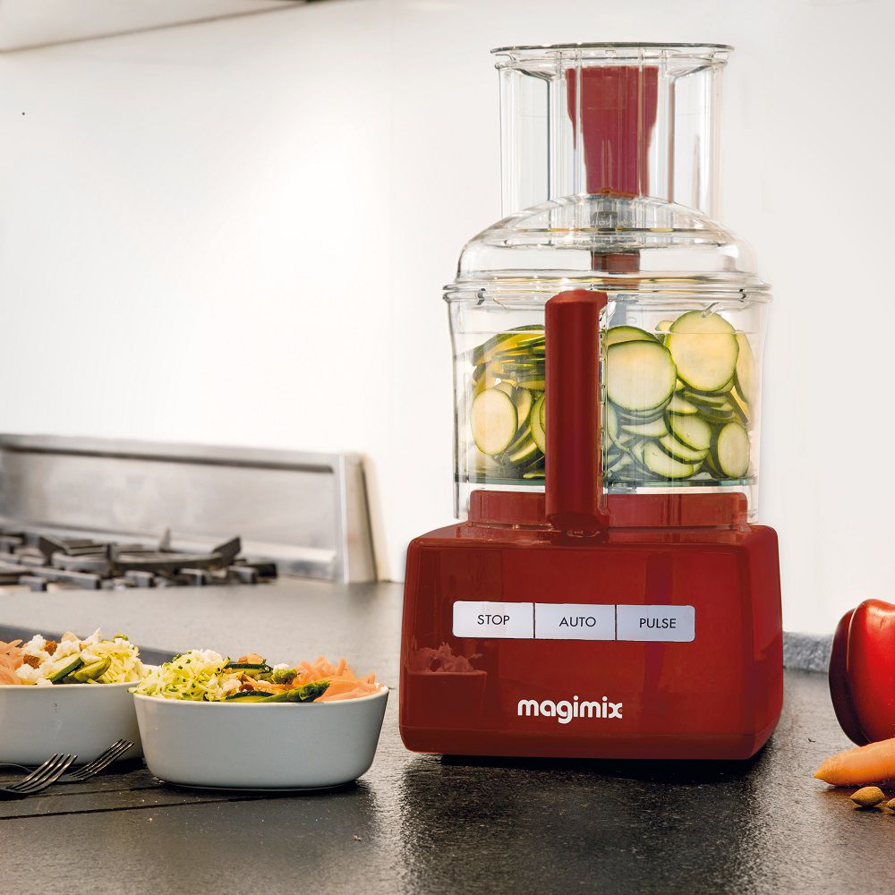 Magimix CS4200JRXL Premium: מעבד מזון מג'ימיקס מקצועי צבע אדום | יבואן רשמי – תמונה 6