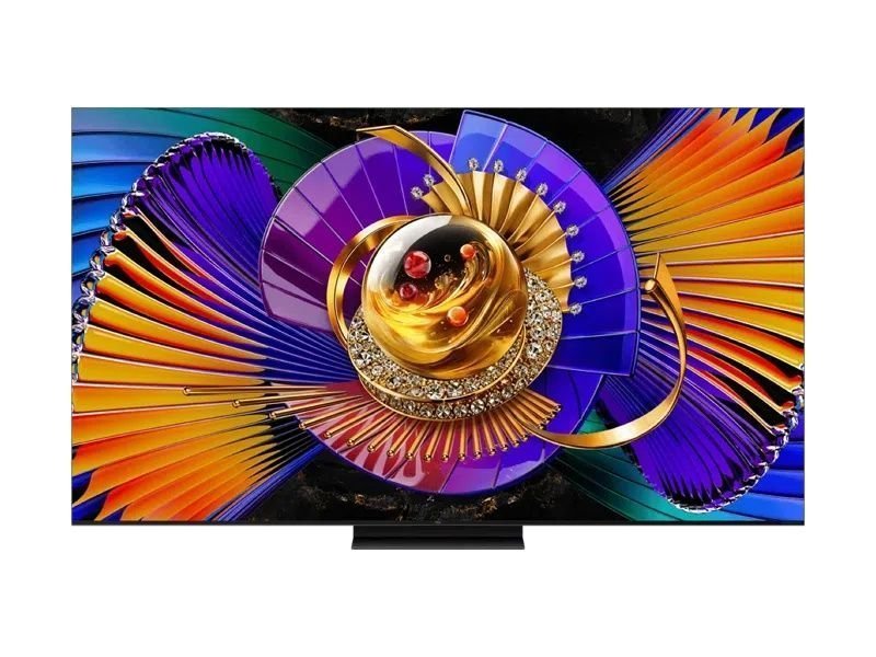 טלוויזיה חכמה TCL 98C7L מסך 98 אינץ' 4K SQD-Mini LED בקצב רענון 144Hz עם Google TV - יבואן רשמי
