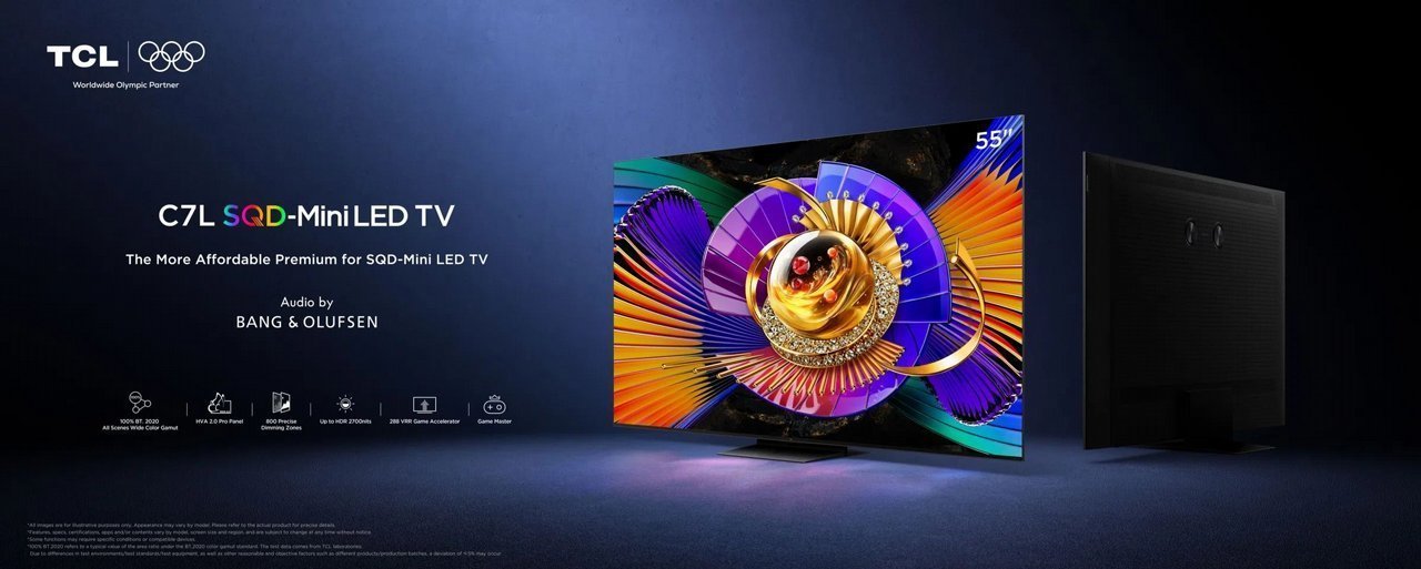 טלוויזיה חכמה TCL 98C7L מסך 98 אינץ' 4K SQD-Mini LED בקצב רענון 144Hz עם Google TV - יבואן רשמי – תמונה 14