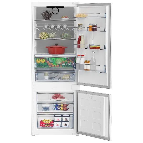 BEKO BCNE400E50SHN - מקרר אינטגרלי מקפיא תחתון 370 ליטר בקו | יבואן רשמי – תמונה 5