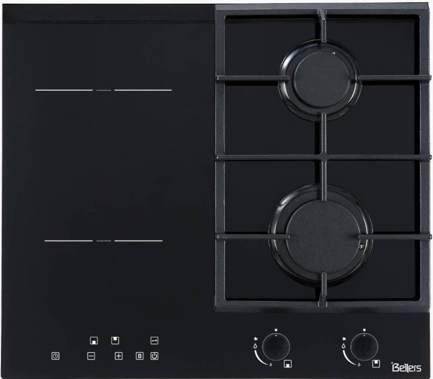 BL640GBIND BELLERS - כיריים משולבות גז ואינדוקציה 4 אזורים בהספק גבוה | יבואן רשמי
