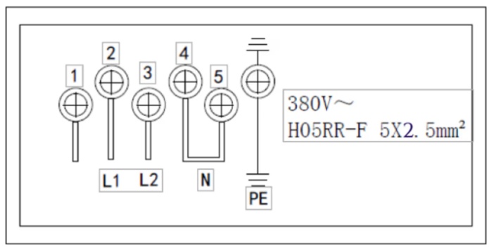 BELLERS BL905GBIND – כיריים גז ואינדוקציה 90 ס"מ זכוכית שחורה תלת פאזי | יבואן רשמי – תמונה 3