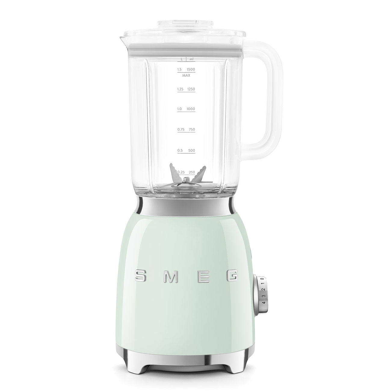 SMEG BLF03PGEU – בלנדר רטרו 800W עם קנקן Tritan בנפח 1.5 ל' סמג בצבע ירוק – תמונה 5