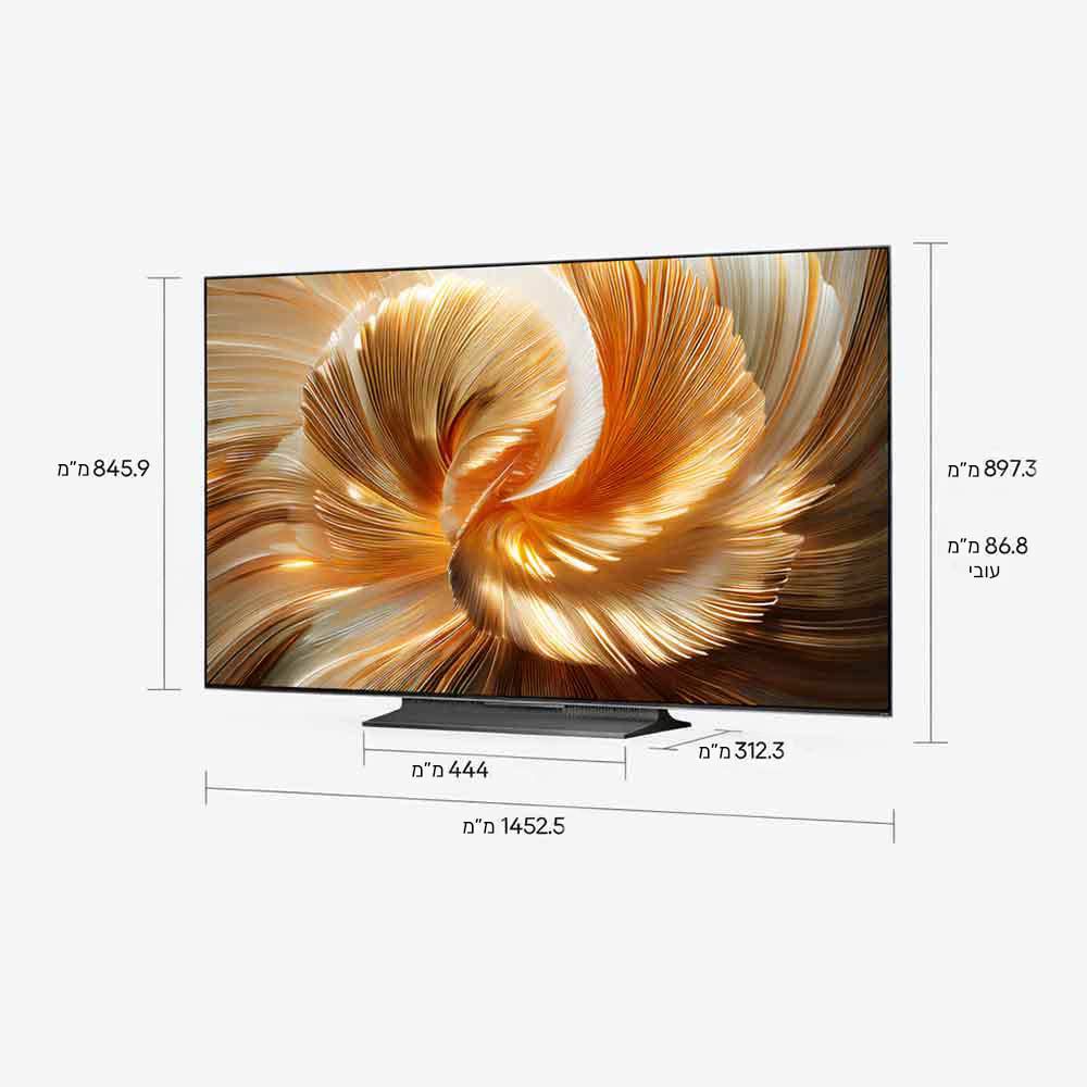 טלוויזיה חכמה ״Dreame 65S100 Aura Mini LED 4K 65 – עם 144Hz + סאונדבר מובנה | יבואן רשמי – תמונה 2