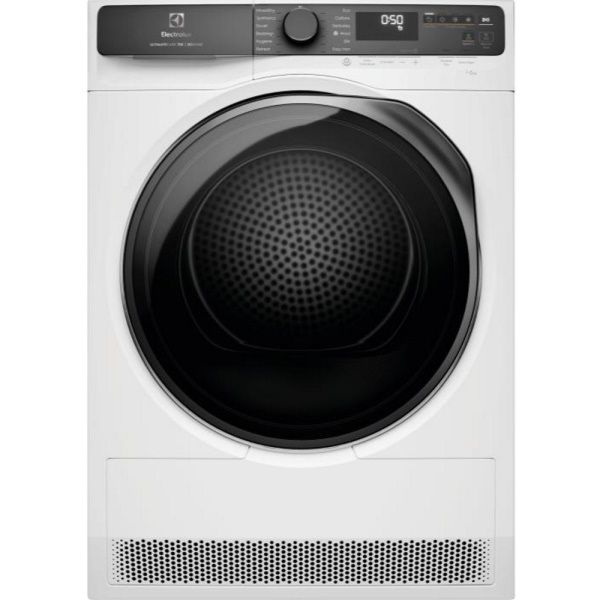 Electrolux EDH903R7WC - מייבש כביסה 9 ק"ג משאבת חום מסדרת UltimateCare 700
