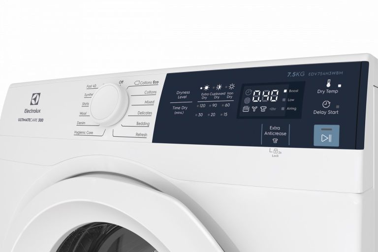 Electrolux EDV754H3WBM - מייבש כביסה 7.5 ק״ג אלקטרולוקס | ייבוש איכותי לבית – תמונה 2