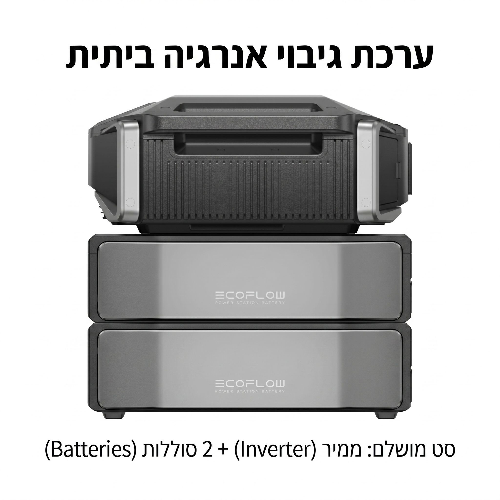 מערכת אגירת אנרגיה EcoFlow DELTA Pro Ultra 6900W עם שתי סוללות 12kWh LFP כולל UPS - יבואן רשמי – תמונה 6