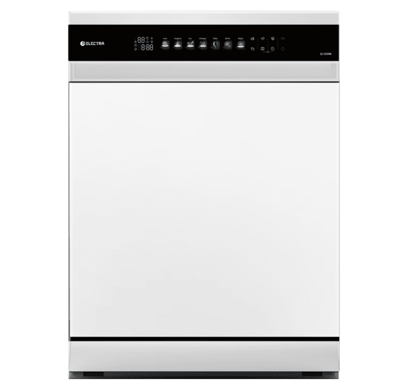 Electra EL10390W - מדיח כלים רחב 14 מערכות כלים גימור לבן | יבואן רשמי