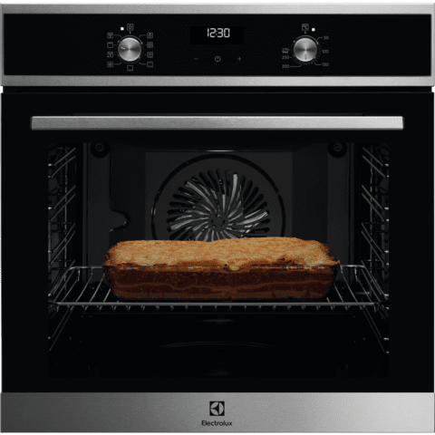 Electrolux EOH6426X תנור בנוי רב תכליתי 60 ס"מ אלקטרולוקס בצבע נירוסטה תוצרת גרמניה | יבואן רשמי – תמונה 3