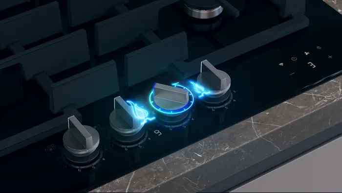 Siemens EP7A6QI40Y – כיריים גז iQ500 רחבות 75 ס״מ זכוכית שחורה עם מבער ווק עוצמתי יבואן רשמי | משלוח מהיר