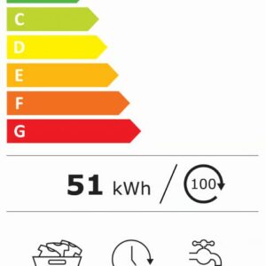Electrolux EWF1023P5WC - מכונת כביסה 10 ק"ג פתח חזית לבנה-שחורה 1200 סל"ד | יבואן רשמי
