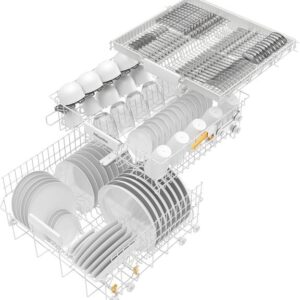 Miele G5150 SCVI - מדיח כלים אינטגרלי מלא 60 ס"מ 14 מערכות