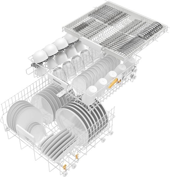 Miele G5150 SCVI - מדיח כלים אינטגרלי מלא 60 ס"מ 14 מערכות
