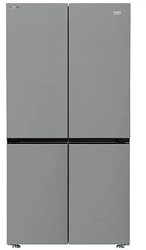 BEKO GN1406223XP - מקרר 4 דלתות מקפיא תחתון 572 ליטר עם מצב שבת מובנה - צבע נירוסטה | יבואן רשמי – תמונה 4
