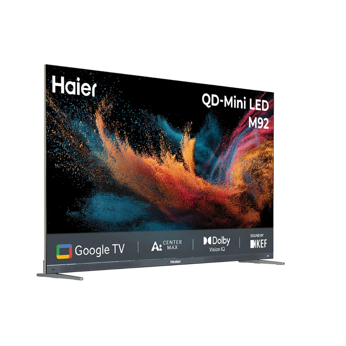 HAIER H65M92FUX - טלוויזיה חכמה 65״ QD-Mini LED 4K 144Hz Google TV | יבואן רשמי – תמונה 2