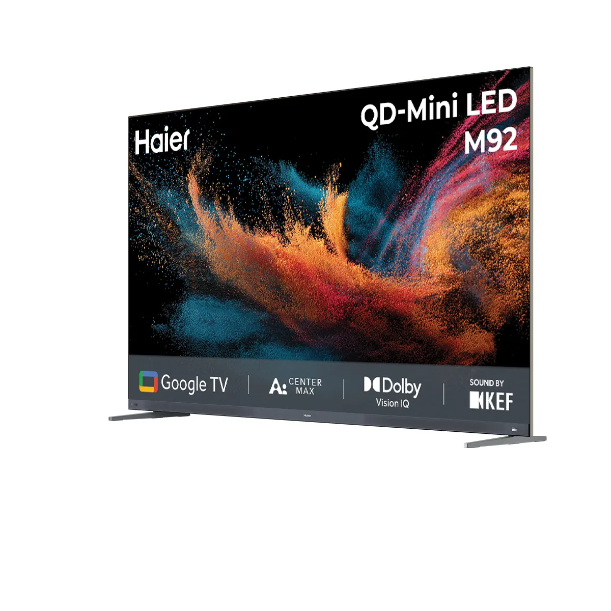 HAIER H65M92FUX - טלוויזיה חכמה 65״ QD-Mini LED 4K 144Hz Google TV | יבואן רשמי – תמונה 3