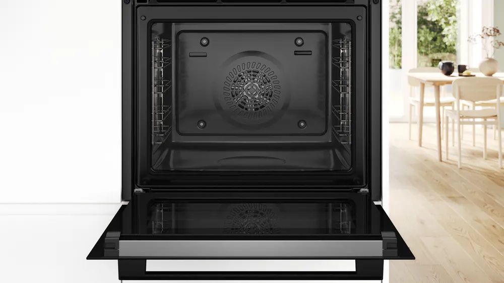 BOSCH HBA571BB4 - תנור אפייה בנוי פירוליטי 60 ס"מ בוש מסדרת Serie 2 בצבע שחור – תמונה 6