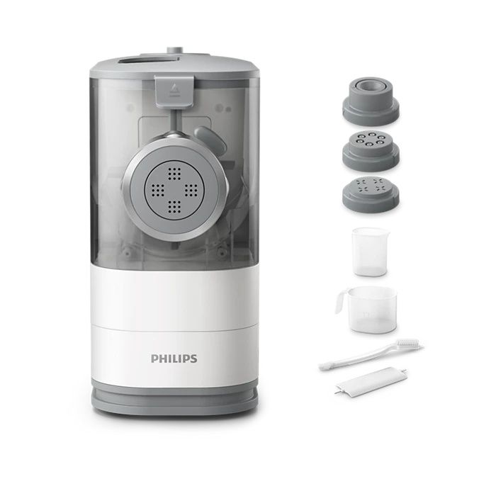 Philips HR2345/19 – מכונת פסטה ואטריות אוטומטית מסדרת Viva בצבע לבן להכנת פסטה טרייה בבית | יבואן רשמי-משלוח מהיר – תמונה 4