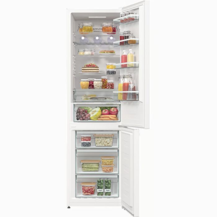 מקרר 2 דלתות מקפיא תחתון 331 ליטר Gorenje NRK6202AW4 גורנייה לבן NoFrost רוחב 60 ס"מ יבואן רשמי