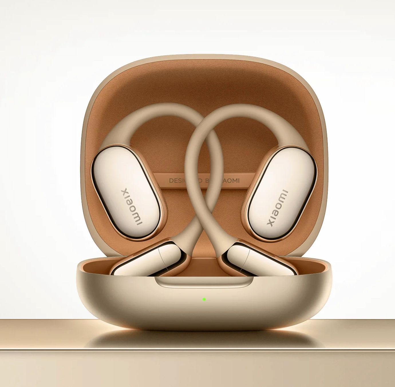 Xiaomi OpenWear Stereo Pro - אוזניות פתוחות שיאומי עם Dual-Mic ENC בצבע זהב | יבואן רשמי – תמונה 8