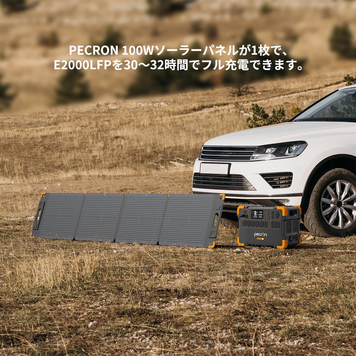PECRON 100W PCLL-YT100W – פאנל סולארי מתקפל IP67 לקמפינג וגיבוי | יבואן רשמי – תמונה 6
