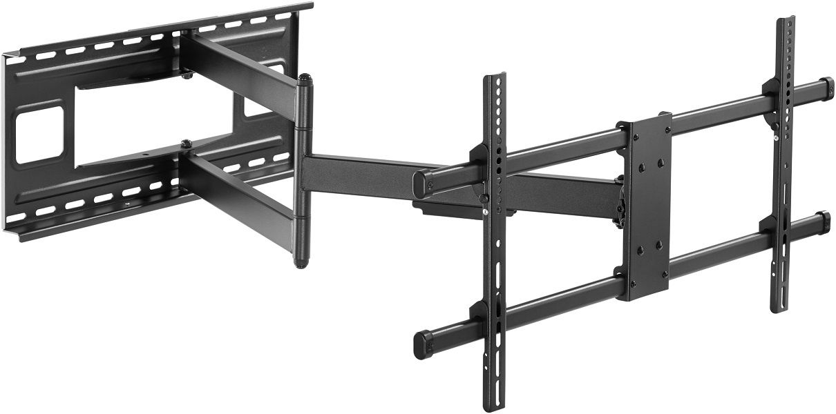 זרוע מפרקית ארוכה לטלוויזיה EAZO PRO6480XL למסכי 43-80 אינץ' עם טווח 101.5 ס"מ ופלס מובנה - יבואן רשמי – תמונה 7
