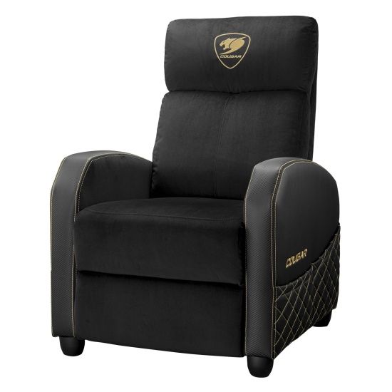 ספת גיימינג נשכבת COUGAR RANGER ELITE Gold קוגר 160° ריפוד עור PVC עד 135 ק"ג | יבואן רשמי – תמונה 5