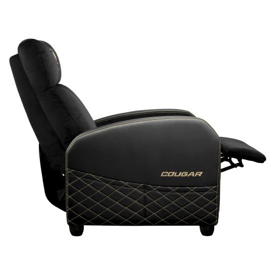 ספת גיימינג נשכבת COUGAR RANGER ELITE Gold קוגר 160° ריפוד עור PVC עד 135 ק"ג | יבואן רשמי – תמונה 7